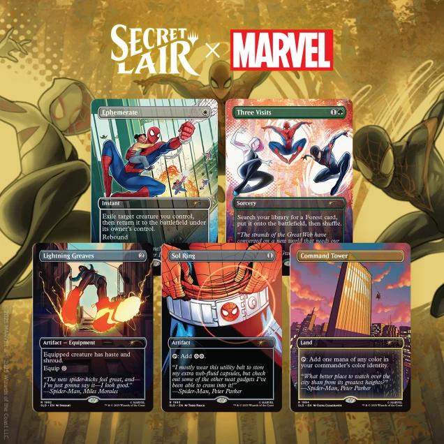 Secret Lair Drop Series - Secret Lair x Marvel's Spider-Man: Heroic Deeds
