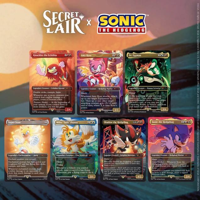 Secret Lair Drop Series - Secret Lair x Sonic: Friends & Foes