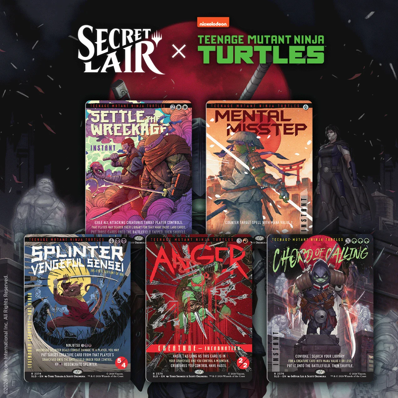 Secret Lair Drop Series - Secret Lair x Teenage Mutant Ninja Turtles: The Last Ronin