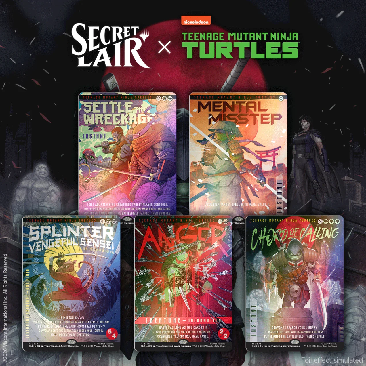 Secret Lair Drop Series - Secret Lair x Teenage Mutant Ninja Turtles: The Last Ronin - Foil Edition