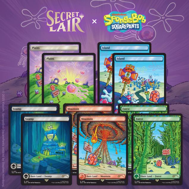 Secret Lair Drop Series - Spongebob Squarepants: Lands Under the Sea