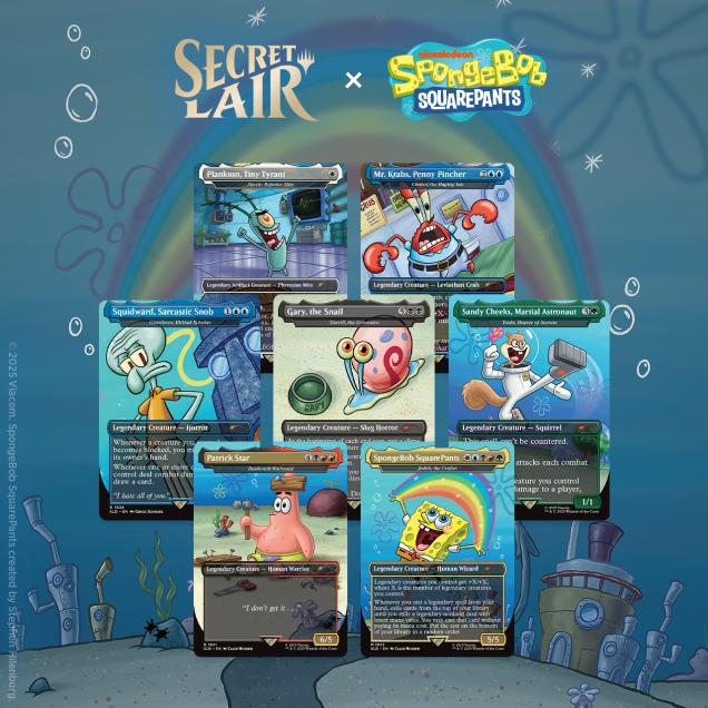 Secret Lair Drop Series - Spongebob Squarepants: Legends of Bikini Bottom