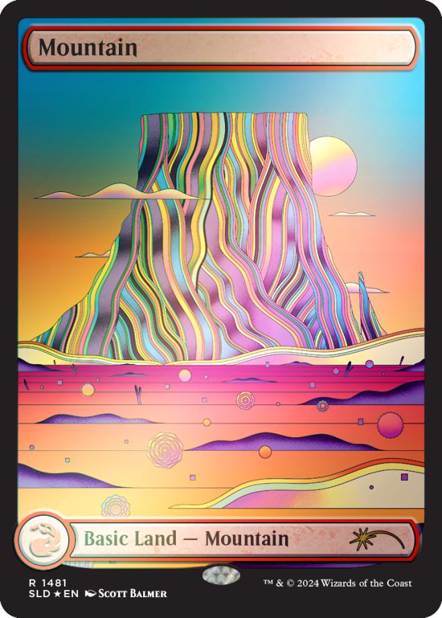 Secret Lair Drop Series - The Strange Sands: Mountain - Foil Edition - Image 2