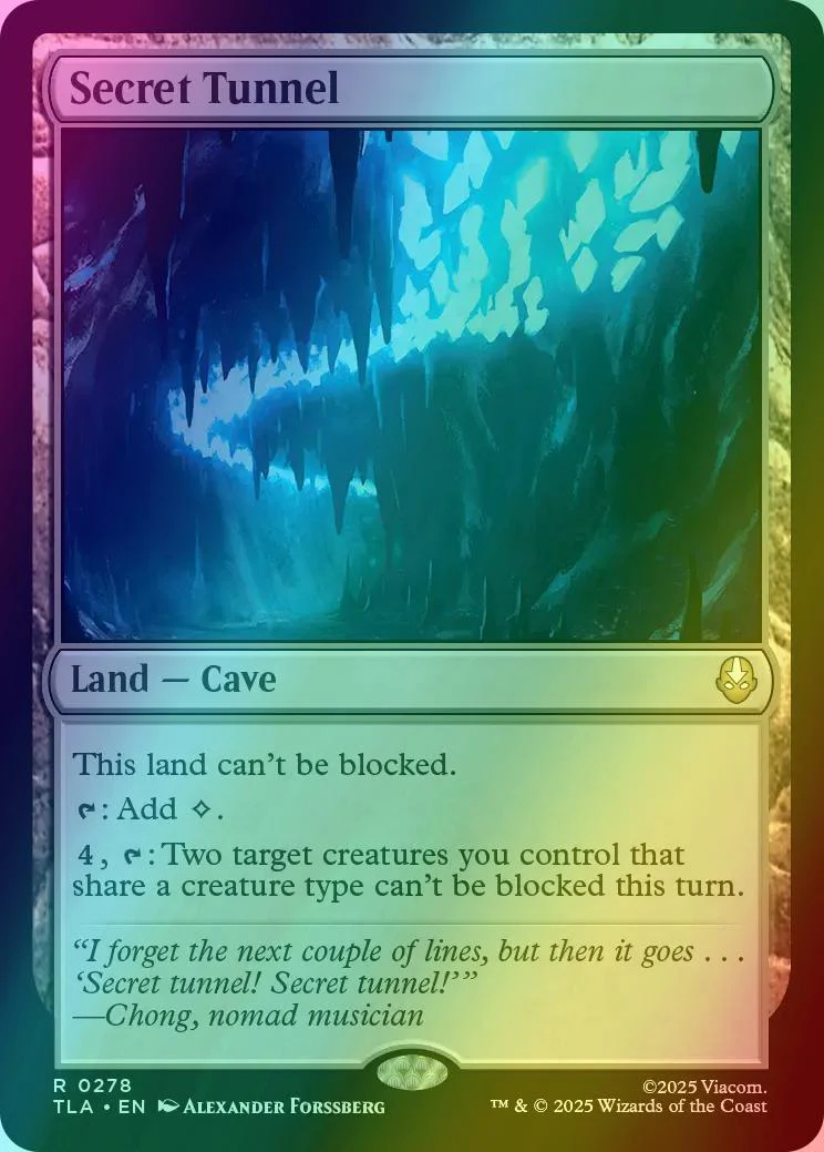 Secret Tunnel [278] [Avatar: The Last Airbender] [Foil]