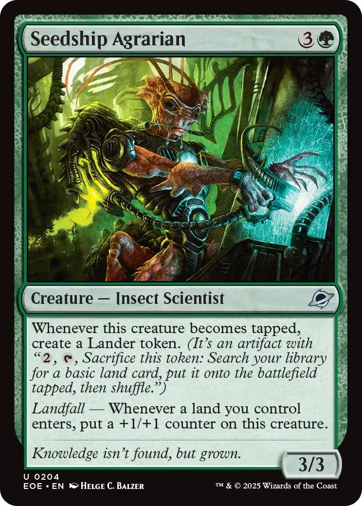 Seedship Agrarian [204] [Edge of Eternities] [Non-Foil]