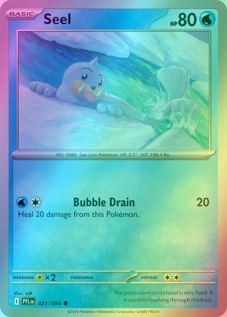 Seel - 021/094 - Common [me02-021] [Reverse Holo]