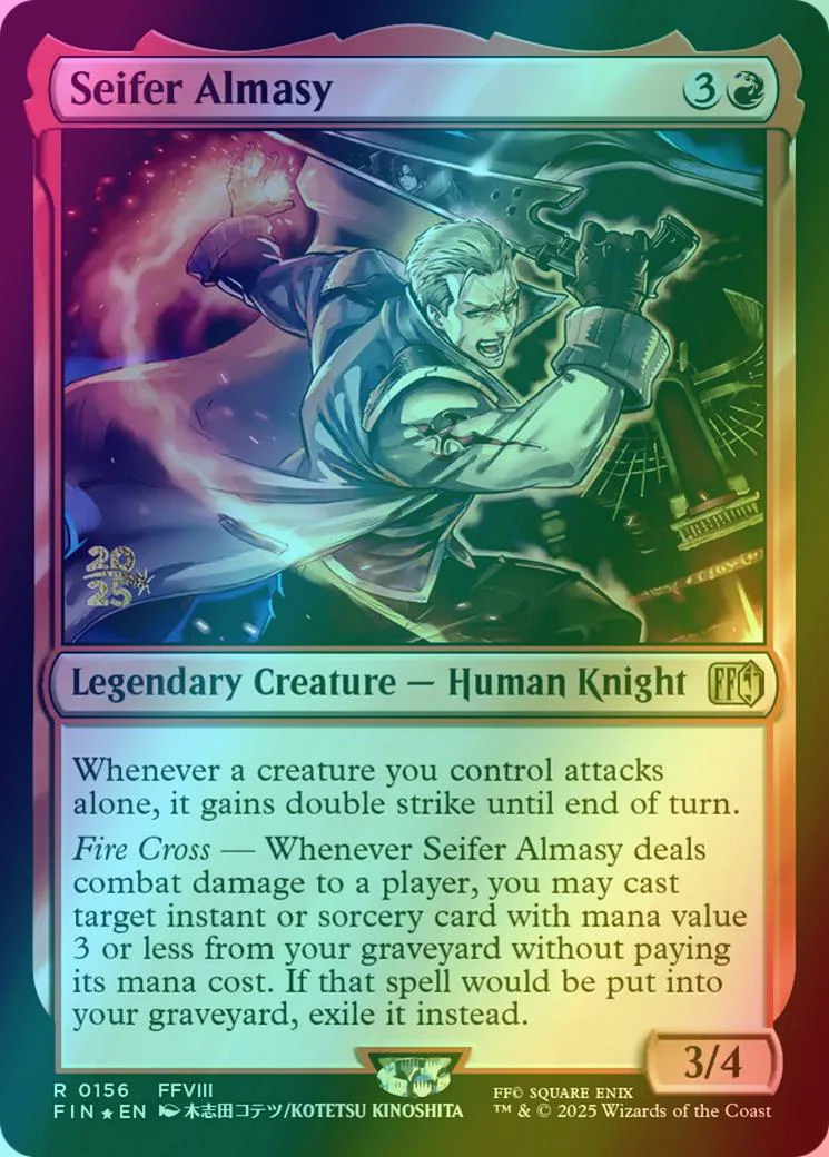 Seifer Almasy [156s] [Prerelease] [FINAL FANTASY: Promos] [Foil]