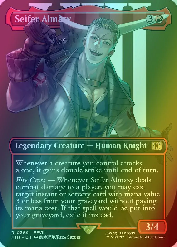 Seifer Almasy [389] [Borderless] [Character] [FINAL FANTASY] [Foil]