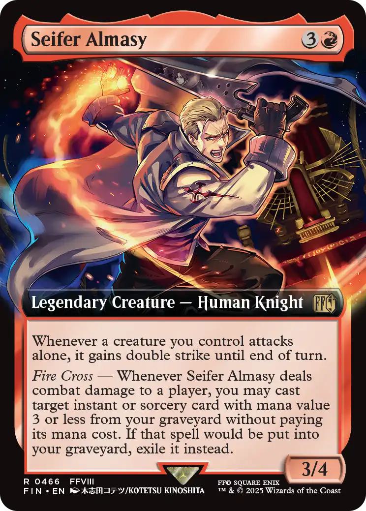 Seifer Almasy [466] [Extended Art] [FINAL FANTASY] [Non-Foil]