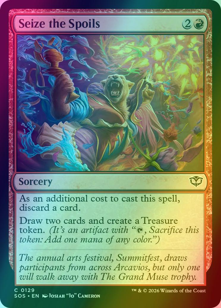 Seize the Spoils [129] [Secrets of Strixhaven] [Foil]