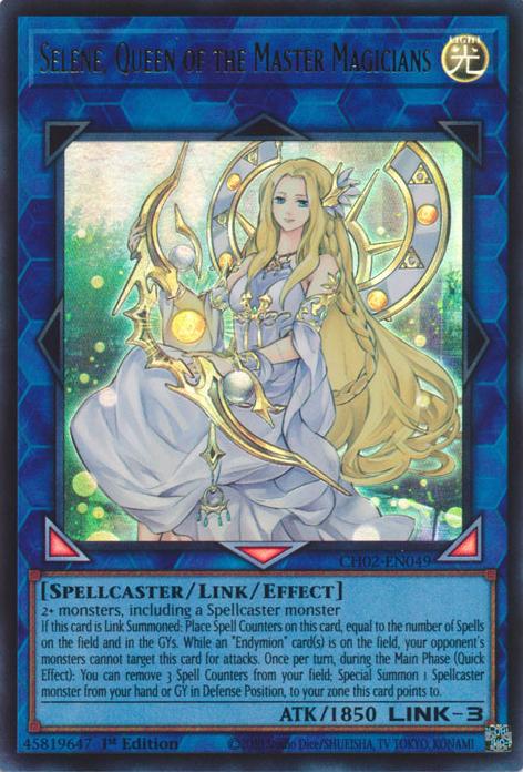 Selene, Queen of the Master Magicians - CH02-EN049 - Ultra Rare - 1st Edition