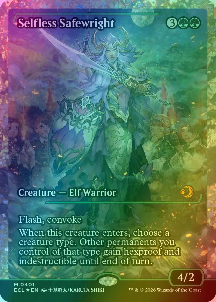 Selfless Safewright [401] [Japan Showcase] [Lorwyn Eclipsed] [Fracture Foil]