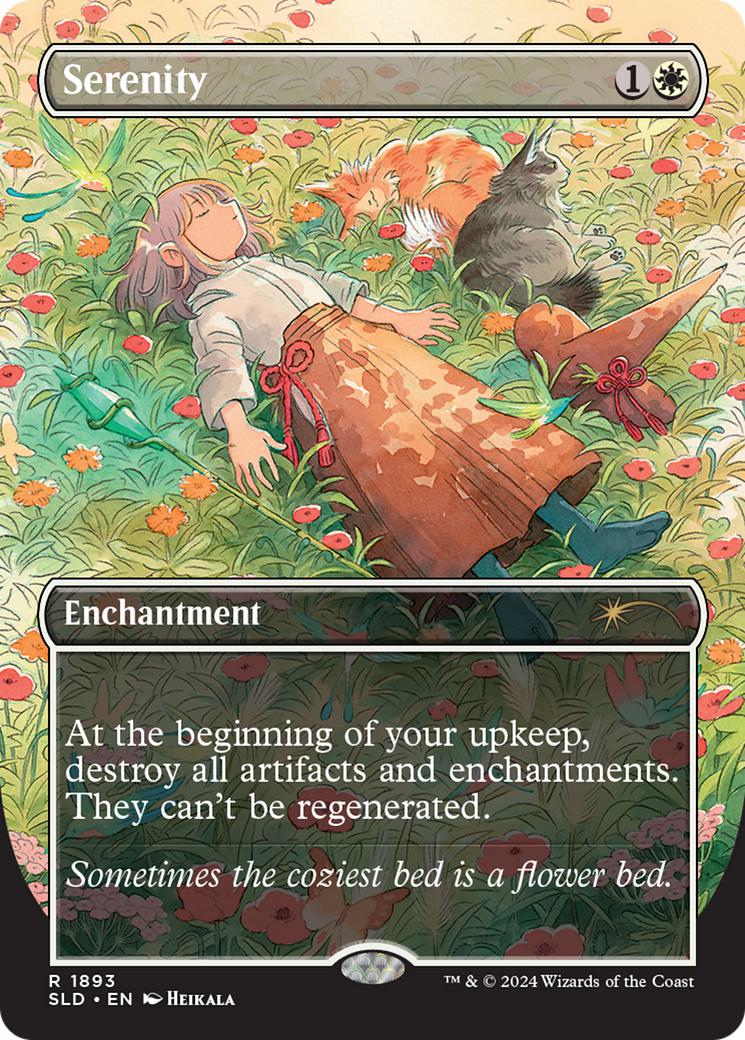 Serenity [1893] [Borderless] [Little Witch] [Secret Lair Drop] [Non-Foil]