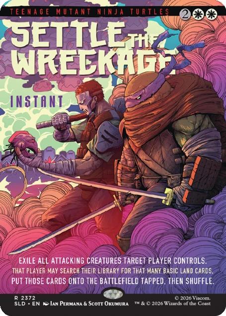 Settle the Wreckage [2372] [Borderless] [Last Ronin] [Secret Lair Drop] [Non-Foil]