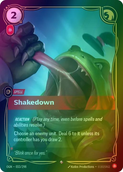 Shakedown - 033/298 [Origins] [Foil]