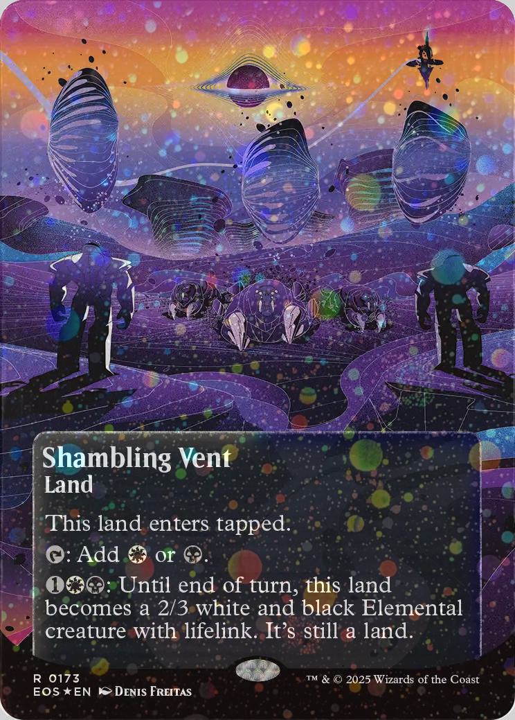 Shambling Vent [173] [Borderless] [Poster] [Edge of Eternities: Stellar Sights] [Galaxy Foil]