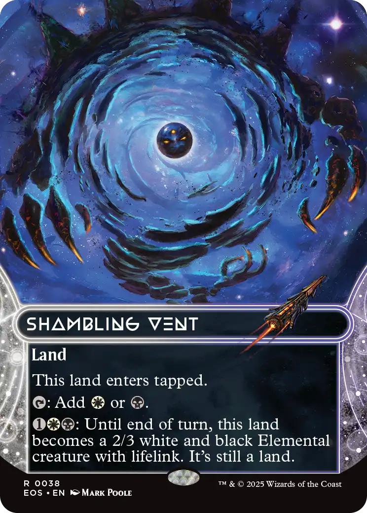 Shambling Vent [38] [Borderless] [Edge of Eternities: Stellar Sights] [Non-Foil]