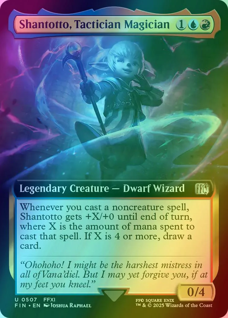 Shantotto, Tactician Magician [507] [Extended Art] [FINAL FANTASY] [Foil]