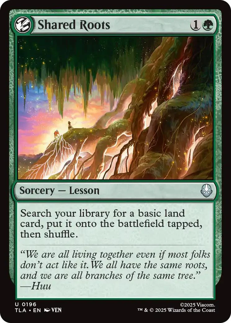 Shared Roots [196] [Avatar: The Last Airbender] [Non-Foil]