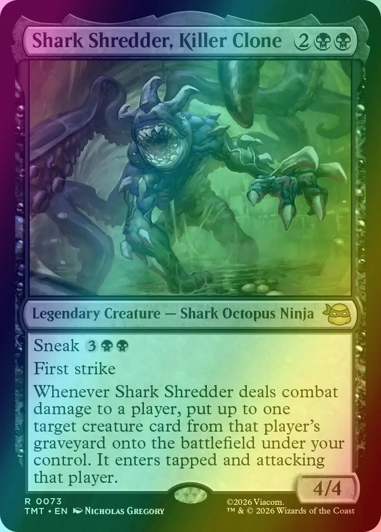Shark Shredder, Killer Clone [73] [Teenage Mutant Ninja Turtles] [Foil]