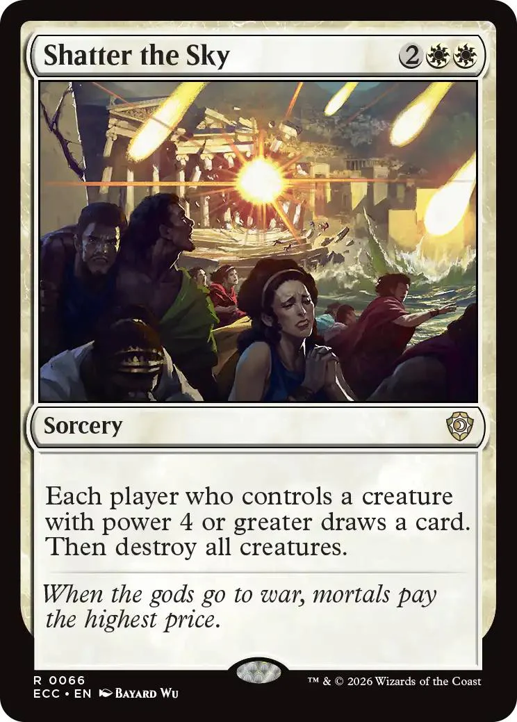 Shatter the Sky [66] [Lorwyn Eclipsed: Commander] [Non-Foil]