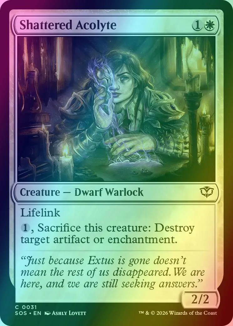 Shattered Acolyte [31] [Secrets of Strixhaven] [Foil]
