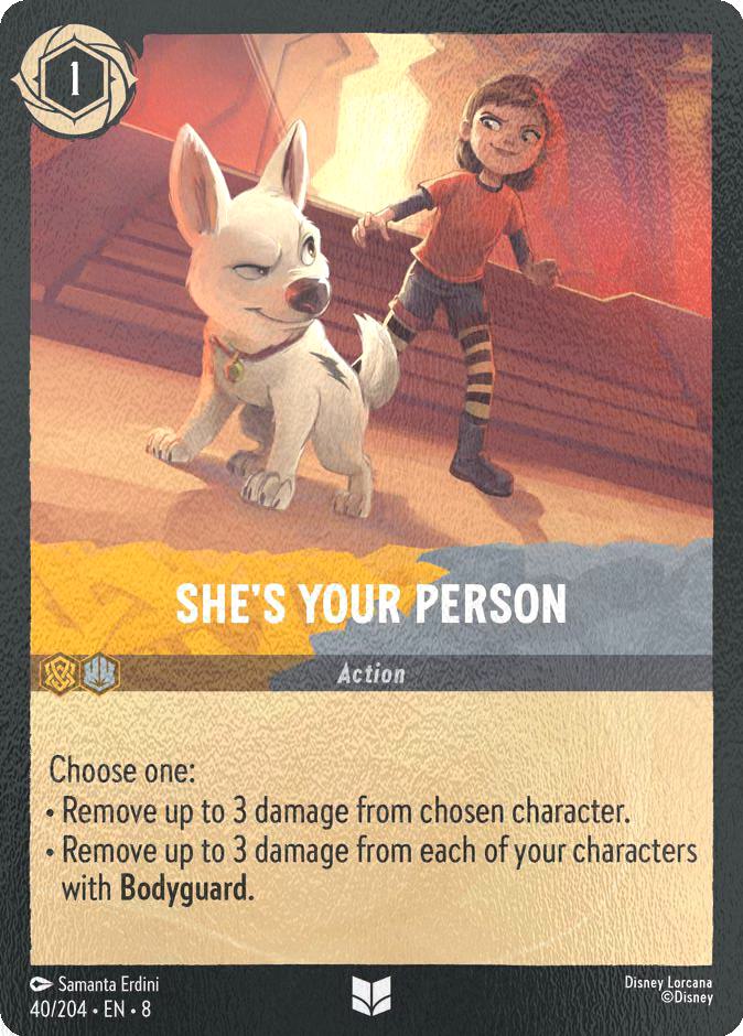 She's Your Person - 40/204 [Reign of Jafar] [Cold Foil]