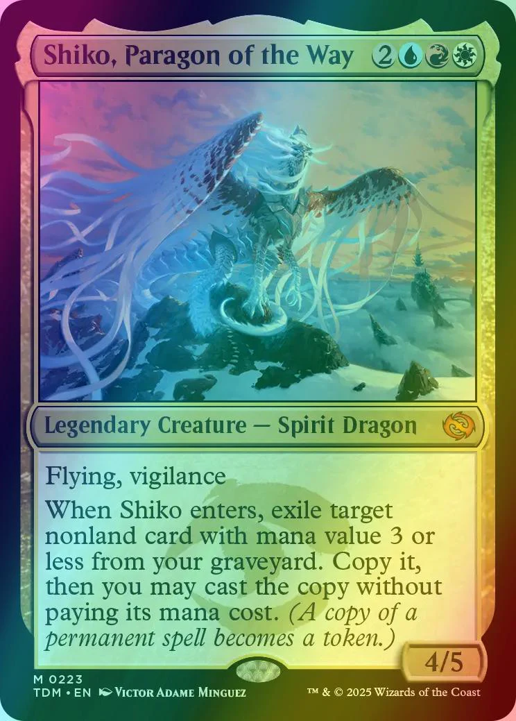 Shiko, Paragon of the Way [223] [Tarkir: Dragonstorm] [Foil]