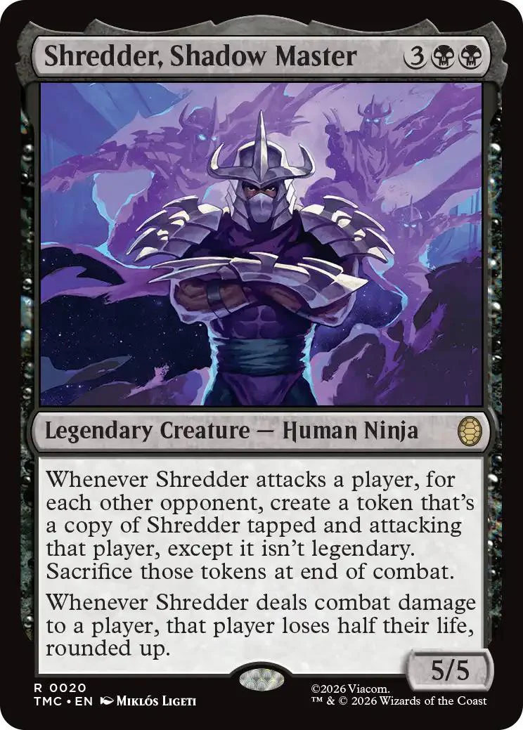 Shredder, Shadow Master [20] [Teenage Mutant Ninja Turtles Eternal] [Non-Foil]