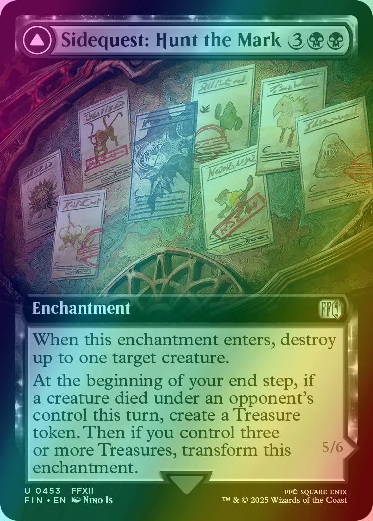 Sidequest: Hunt the Mark // Yiazmat, Ultimate Mark [453] [Extended Art] [FINAL FANTASY] [Foil]