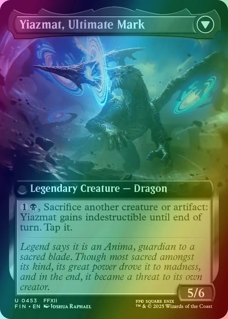 Sidequest: Hunt the Mark // Yiazmat, Ultimate Mark [453] [Extended Art] [FINAL FANTASY] [Foil] - Image 2