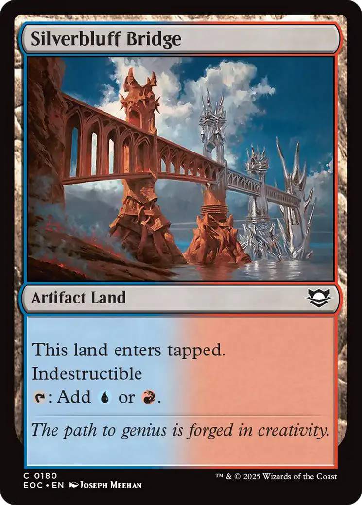 Silverbluff Bridge [180] [Edge of Eternities: Commander] [Non-Foil]