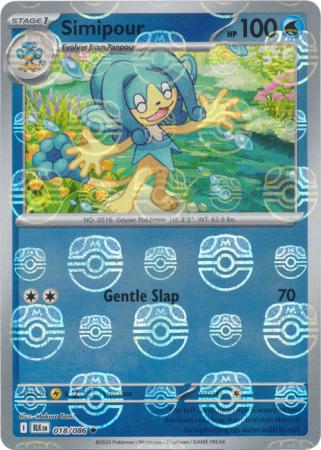 Simipour - Master Ball Pattern - 018/086 - Uncommon [sv105b-018] [Reverse Holo]