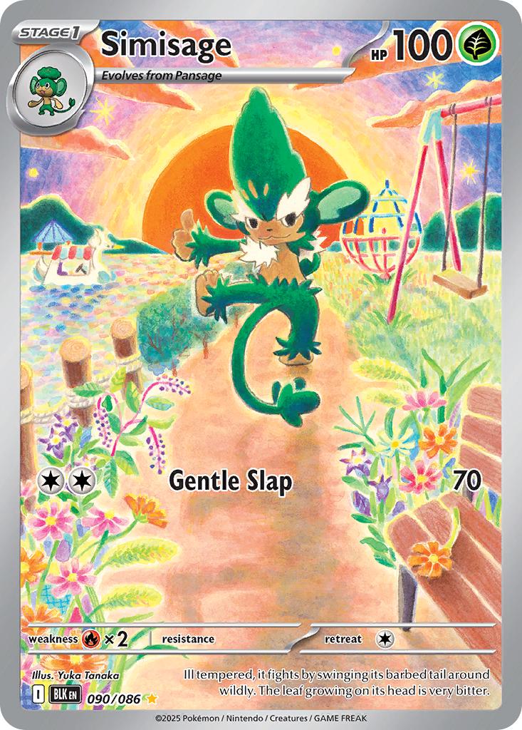 Simisage - 090/086 - Illustration Rare [sv105b-090] [Ultra]