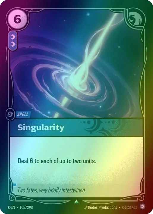 Singularity - 105/298 [Origins] [Foil]