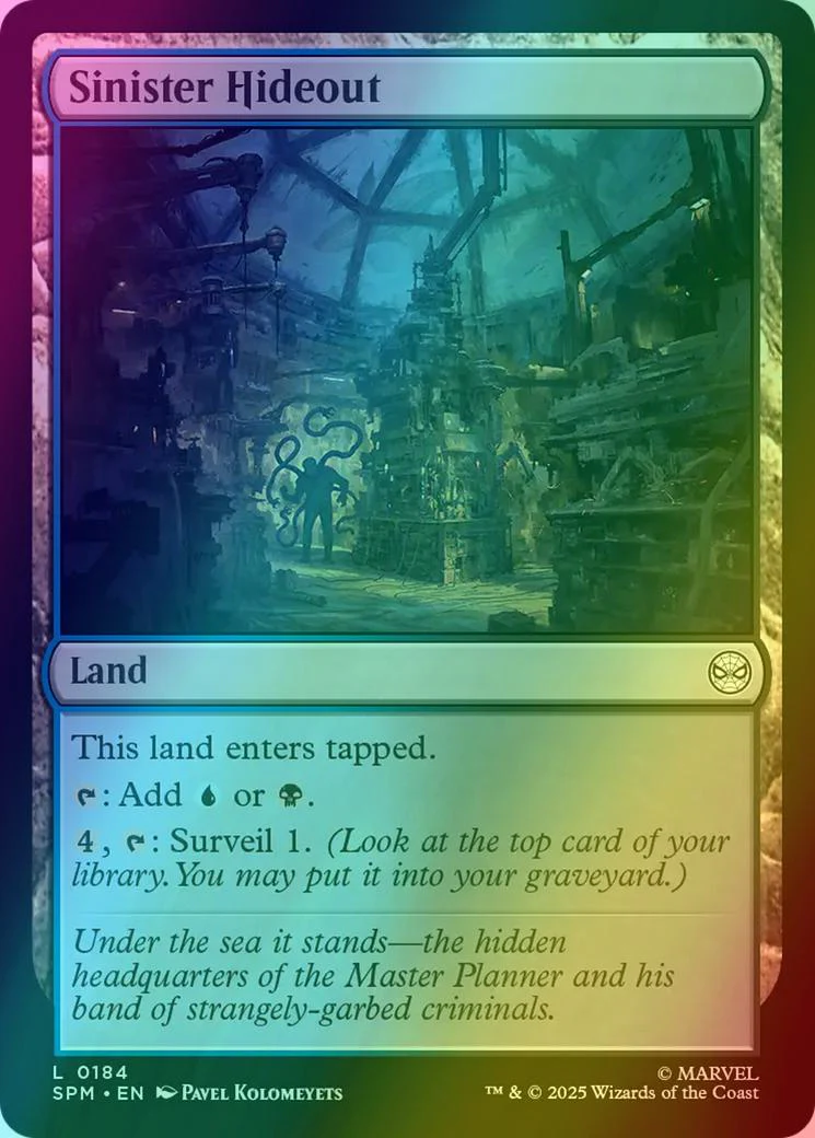 Sinister Hideout [184] [Marvel's Spider-Man] [Foil]