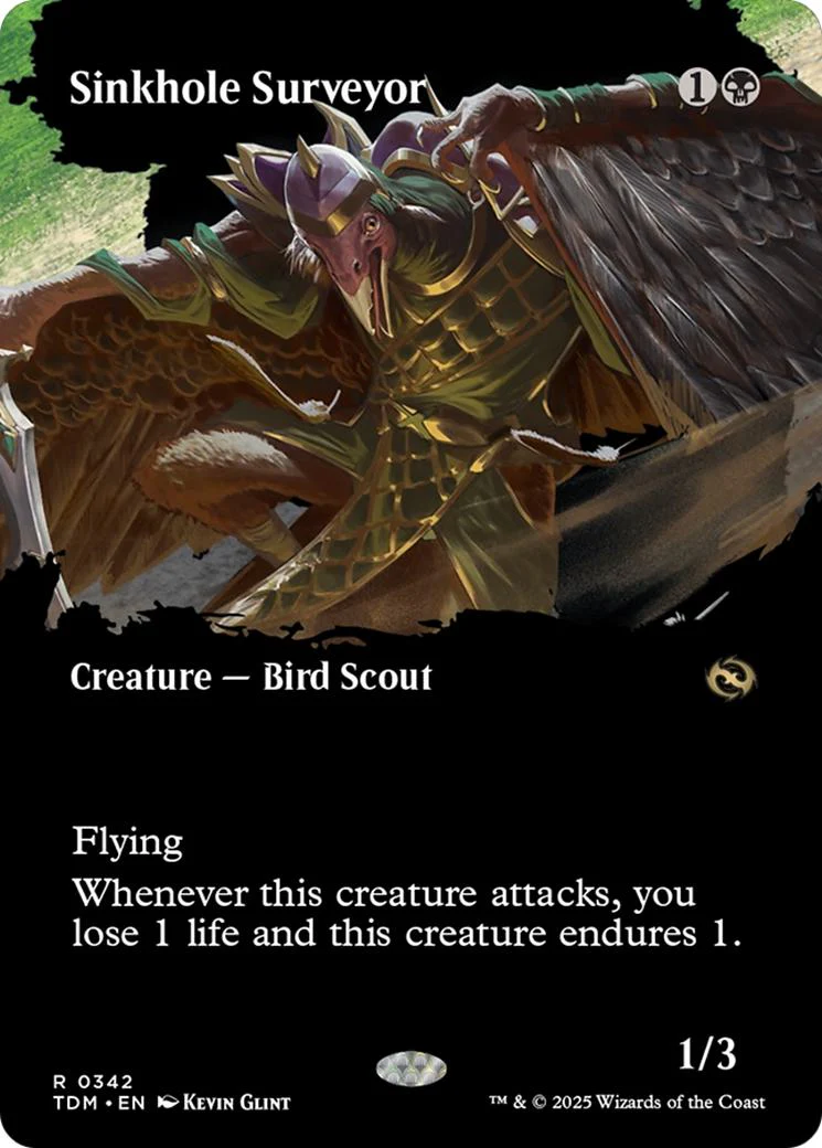 Sinkhole Surveyor [342] [Borderless] [Clan] [Tarkir: Dragonstorm] [Non-Foil]