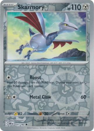 Skarmory - 141/182 - Common [sv10-141] [Reverse Holo]