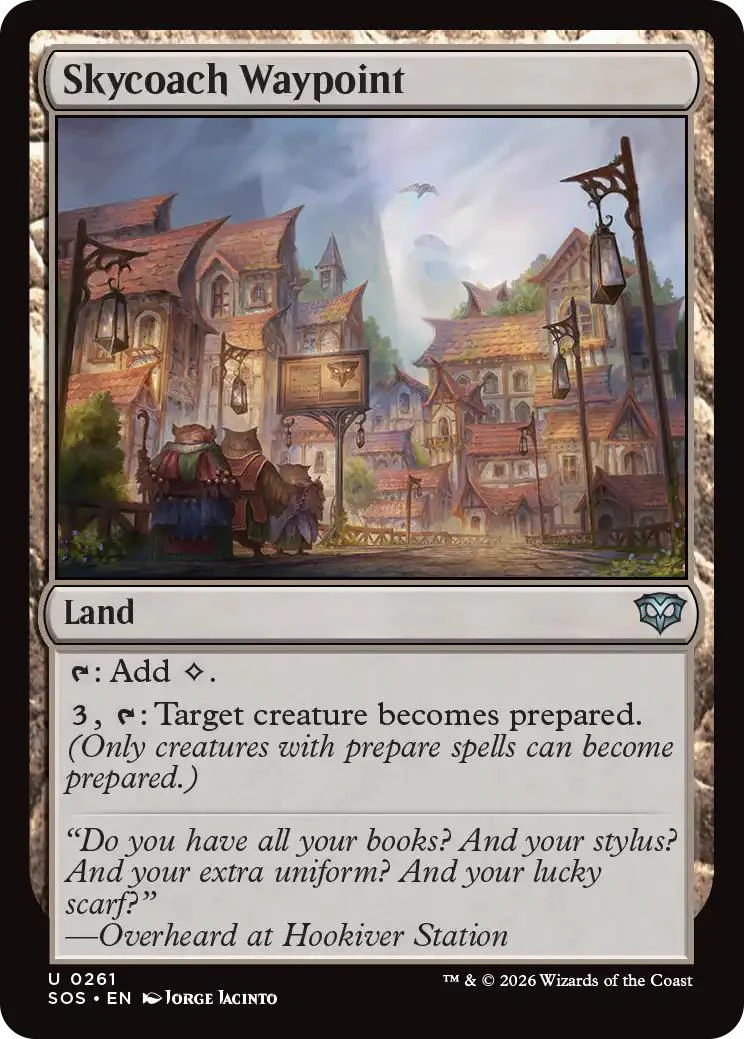Skycoach Waypoint [261] [Secrets of Strixhaven] [Non-Foil]