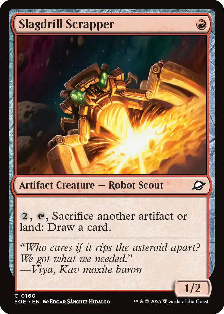 Slagdrill Scrapper [160] [Edge of Eternities] [Non-Foil]
