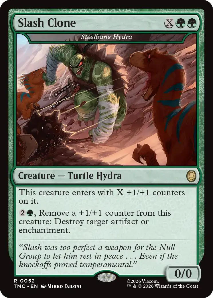 Slash Clone - Steelbane Hydra [52] [Teenage Mutant Ninja Turtles Eternal] [Non-Foil]