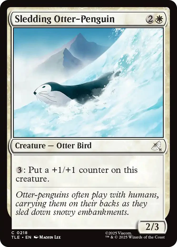 Sledding Otter-Penguin [218] [Avatar: The Last Airbender Eternal] [Non-Foil]