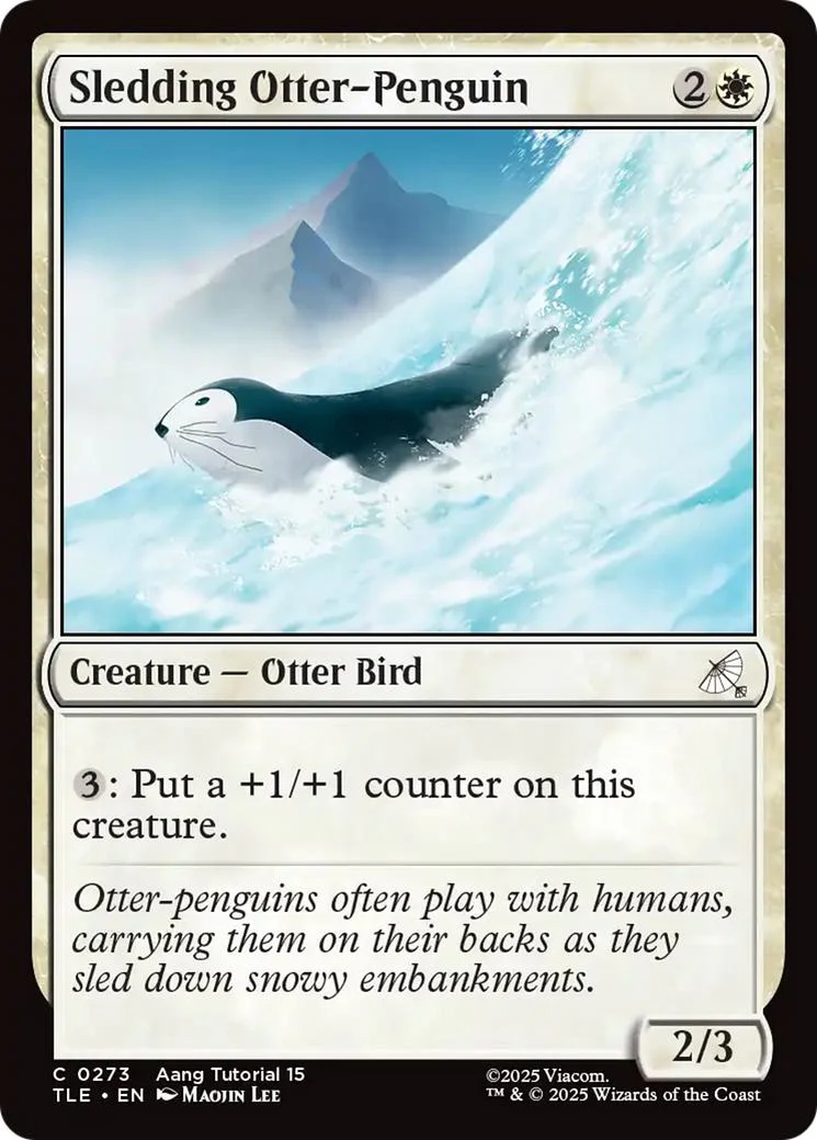 Sledding Otter-Penguin [273] [Avatar: The Last Airbender Eternal] [Non-Foil]