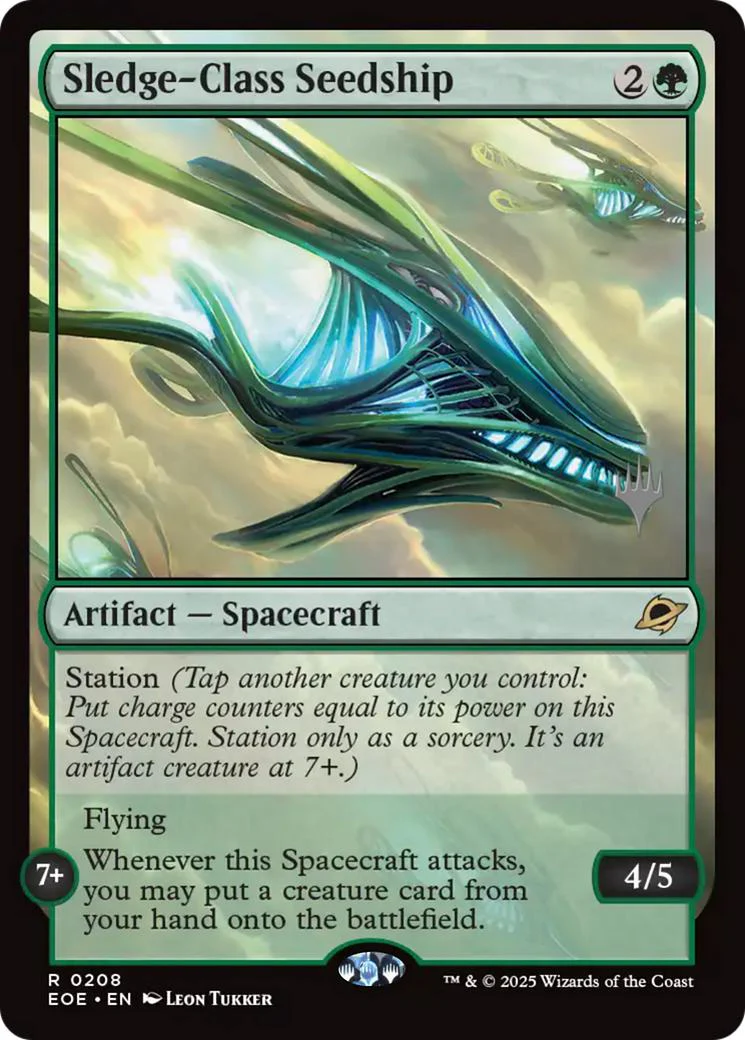 Sledge-Class Seedship [208p] [Promo Pack] [Edge of Eternities: Promos] [Non-Foil]
