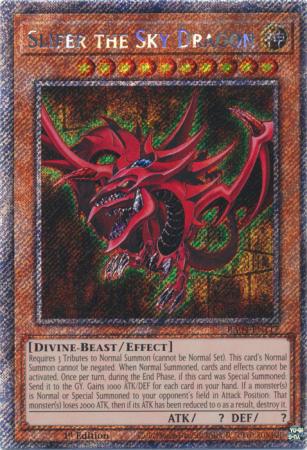Slifer the Sky Dragon - RA04-EN117 - Platinum Secret Rare - 1st Edition