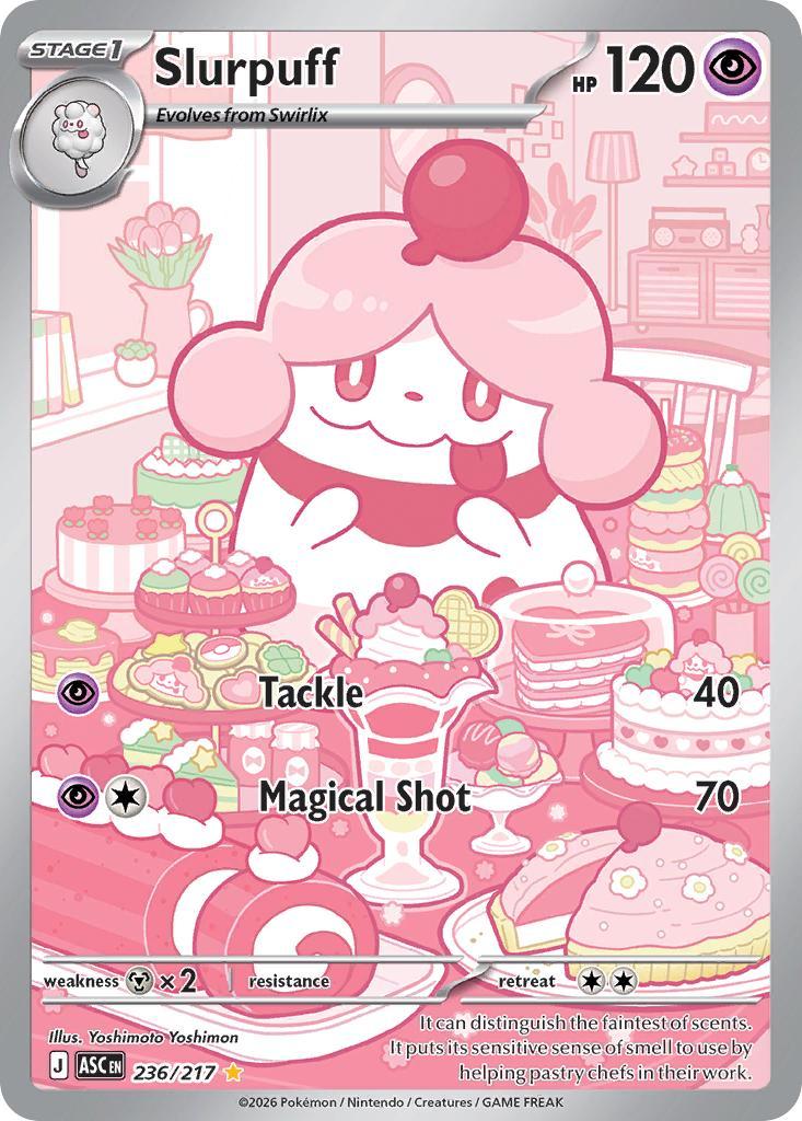 Slurpuff - 236/217 - Illustration Rare [me025-236] [Ultra]