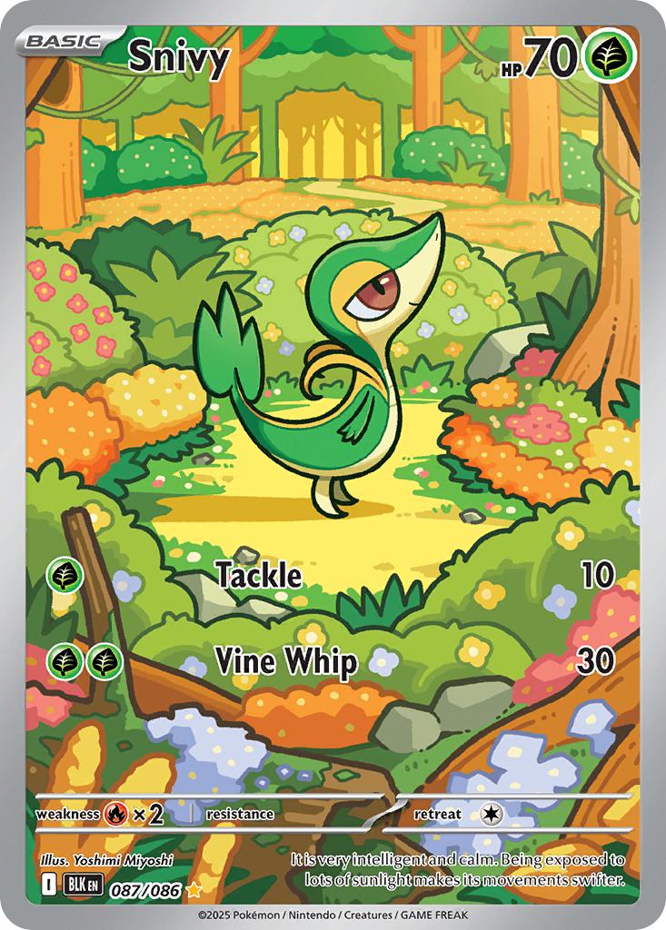 Snivy - 087/086 - Illustration Rare [sv105b-087] [Ultra]