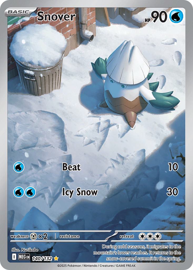 Snover - 140/132 - Illustration Rare [me01-140] [Ultra]