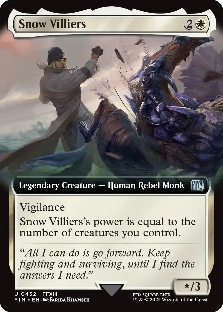 Snow Villiers [432] [Extended Art] [FINAL FANTASY] [Non-Foil]