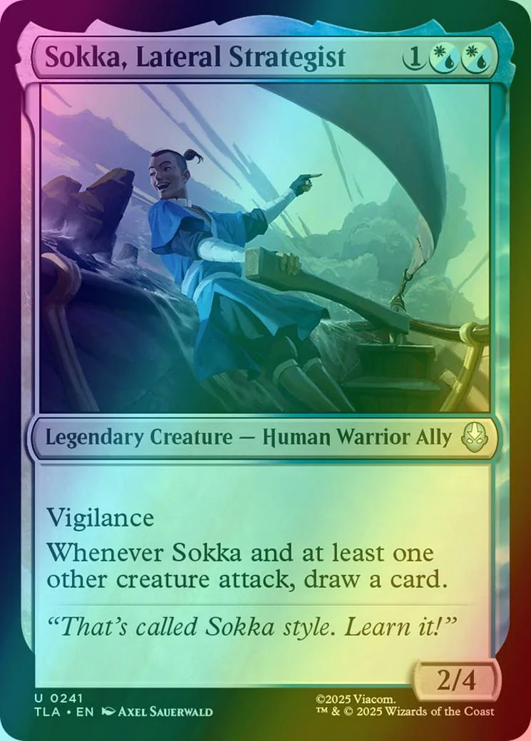 Sokka, Lateral Strategist [241] [Avatar: The Last Airbender] [Foil]